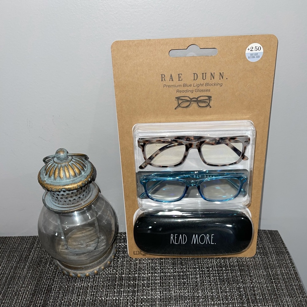 Rae Dunn Blue Light Blocking Reading Glasses +2.50